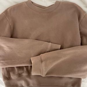 Aritzia Cropped Crewneck